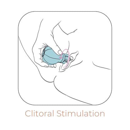 Adrien Lastic Caress Clitoral Stimulator Blue