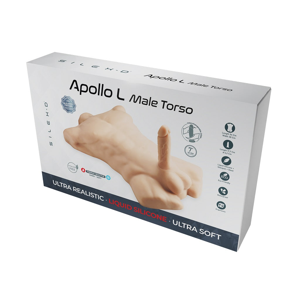 SilexD Apollo Male Pleasure Doll with Interchangeable Dildo