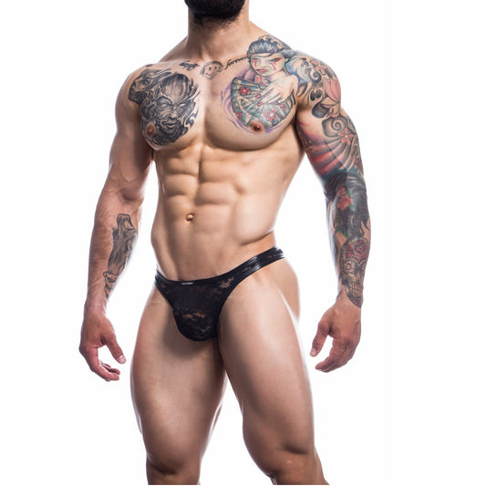 C4M L4CE Thong Black Product Image