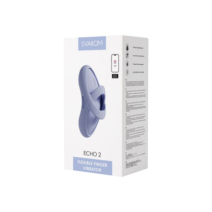 Svakom Echo 2 Finger Vibrator Blue