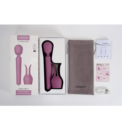 Svakom Emma Neo 2 Wand Vibrator - Sensual Vibes UK