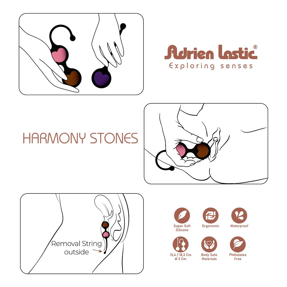 Adrien Lastic Harmony Stones Kegel Balls Product Image 8