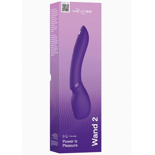 We-Vibe Wand 2 App Controlled Wand Massager Packaging Front View