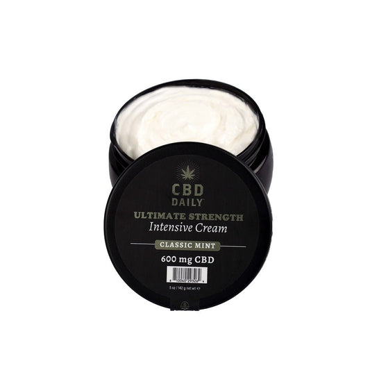 Earthly Body CBD Daily Ultimate Strength Intensive Cream Classic Mint 142g - Sensual Vibes UK