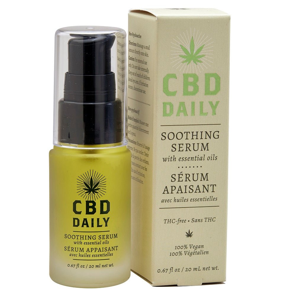 Earthly Body CBD Daily Soothing Serum Original Strength 20ml - Sensual Vibes UK