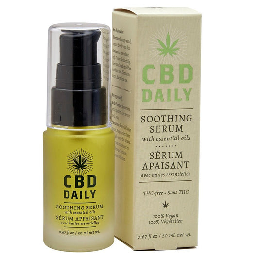 Earthly Body CBD Daily Soothing Serum Original Strength 20ml - Sensual Vibes UK