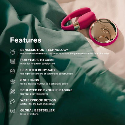 LELO Tiani 3 Couples Massager Cerise