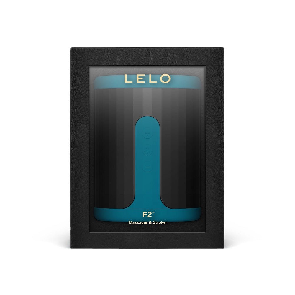 LELO F2 Stamina Trainer and Stroker Blue - Sensual Vibes UK