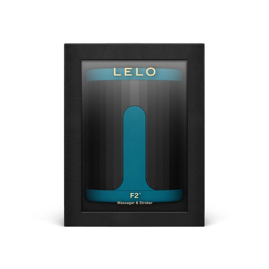 LELO F2 Stamina Trainer Blue Black Packaging Front