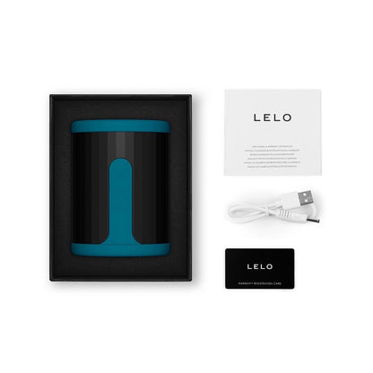 LELO F2 Stamina Trainer and Stroker Blue - Sensual Vibes UK