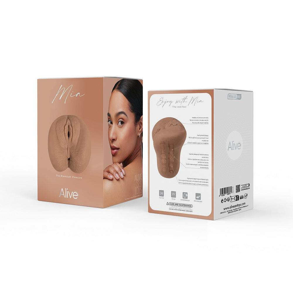 Alive Mia Super Realistic Masturbator Vagina and Ass