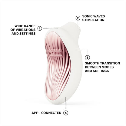 LELO Sona 3 Clitoral Massager Cream
