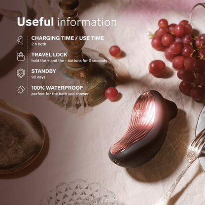 LELO Sona 3 Cruise Clitoral Suction Massager Black Information List