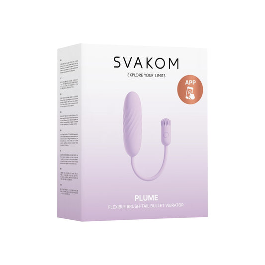 SVAKOM Plume Brush Tail Bullet Vibrator