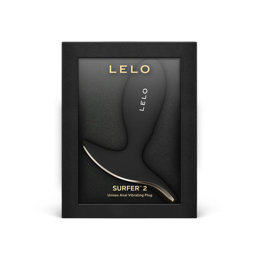 LELO Surfer 2 Vibrating Butt Plug Packaging Front