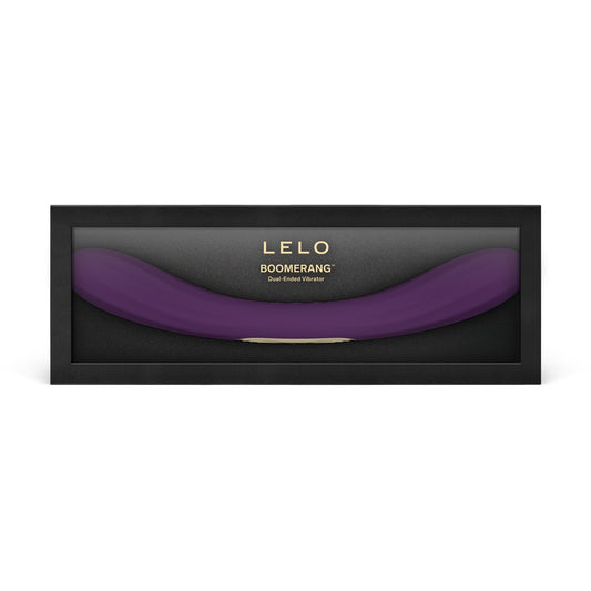 LELO Boomerang Dual-Ended Vibrator Packaging Front