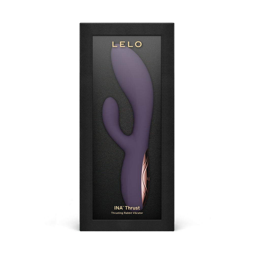 LELO INA Thrust Rabbit Vibrator in Purple Twilight