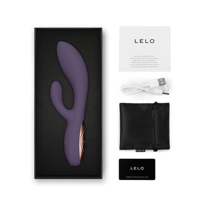 LELO INA Thrust Rabbit Vibrator in Purple Twilight